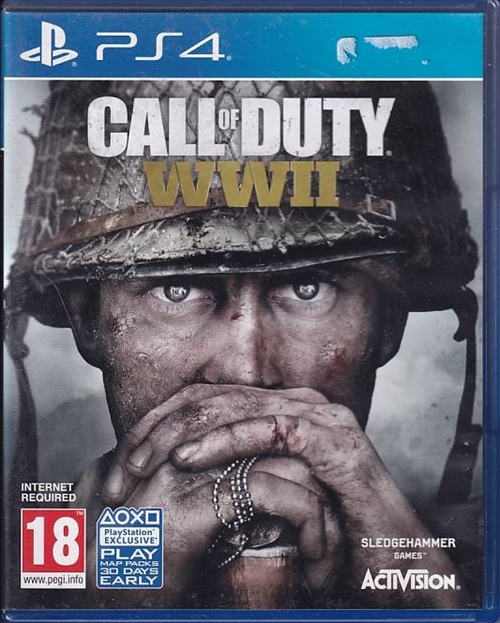 Call of Duty - WWII - PS4 (A Grade) (Genbrug)